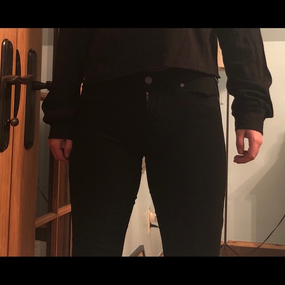 Women’s Black Skinny Jeans - Picture 2 of 3
